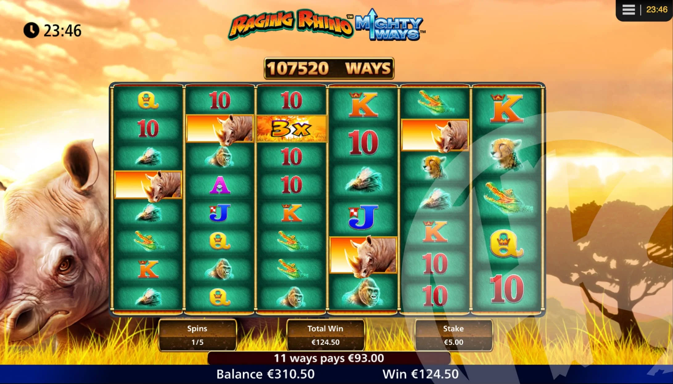 Raging Rhino Mighty Ways Slot Review pic 14